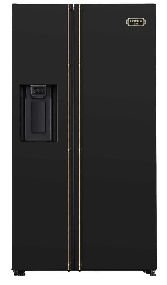 dolce-vita-kylskap-svart-brons-90-cm