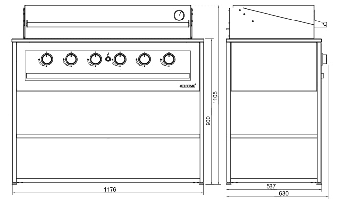 free-standing-gas-grill