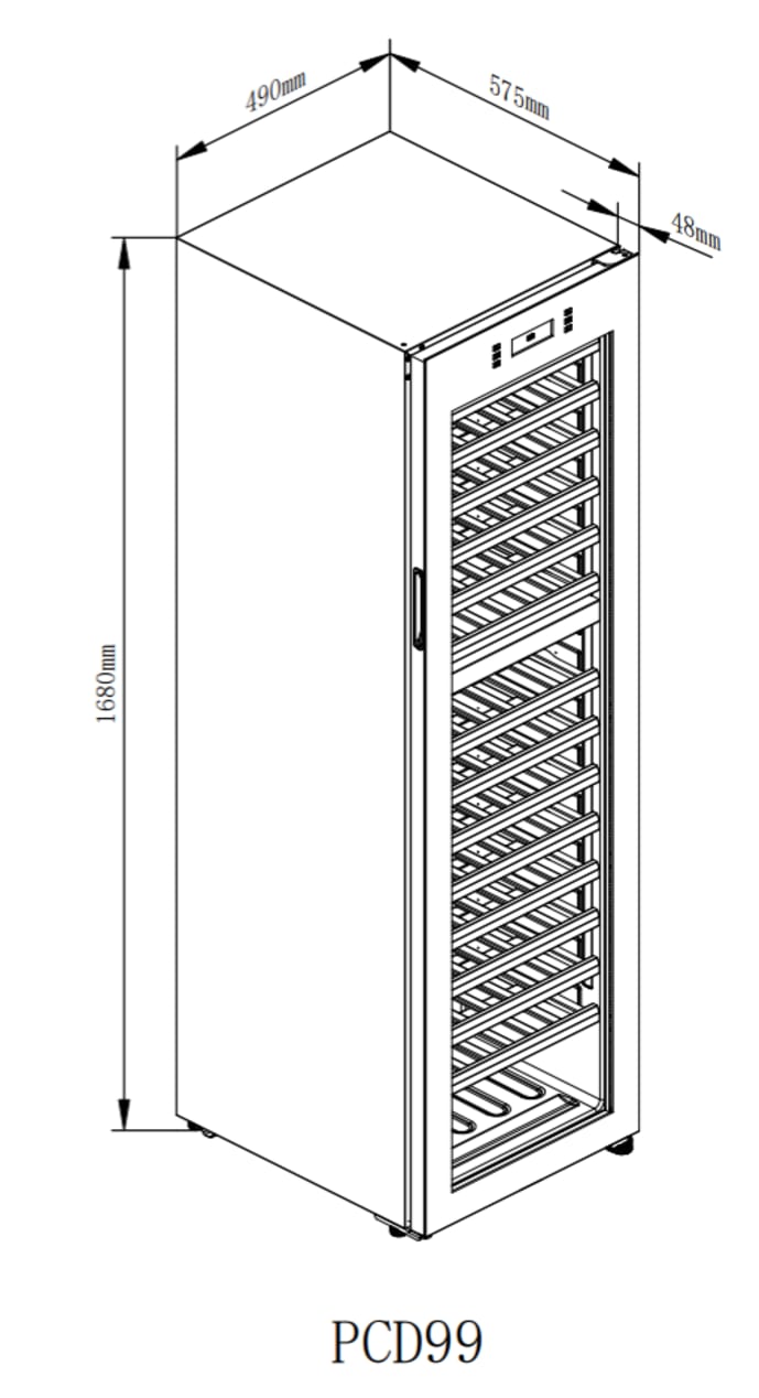 outlet-freistehender-weinkuhlschrank-polar-collection-99
