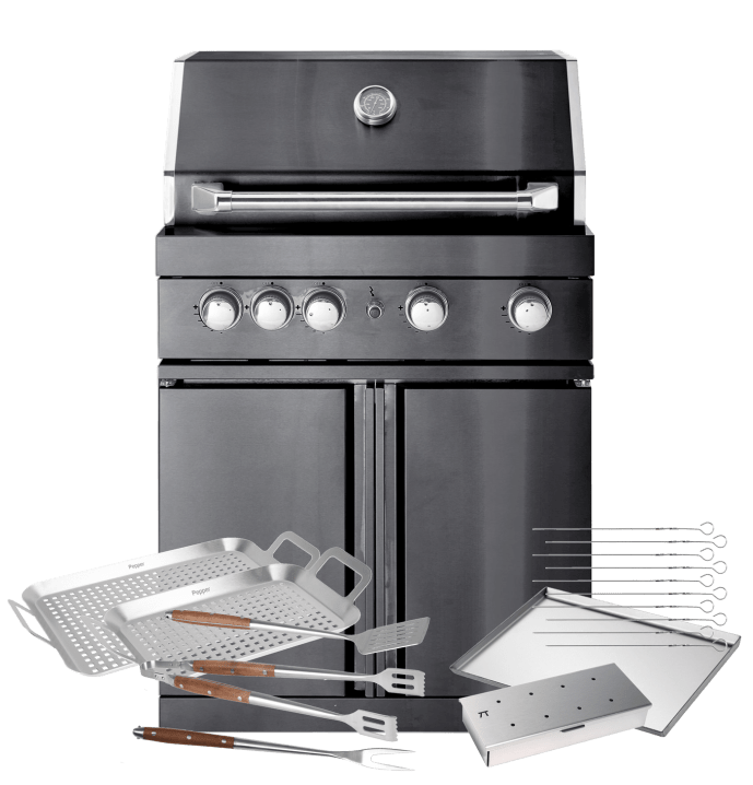 black-collection-fritstaende-gasgrill-med-4-blus-og-infravarme-inkl-tilbehorspakke