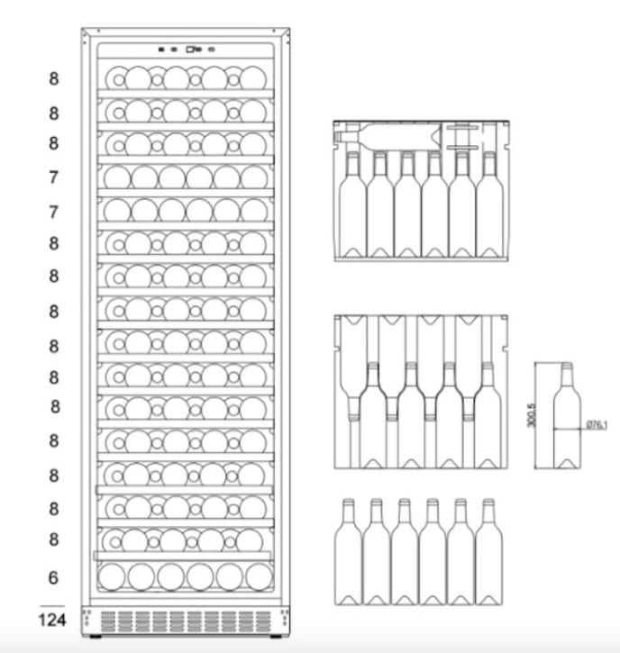 outlet-vinopbevaringsskab-winestore-177-15-hyldeplan-anthracite-black