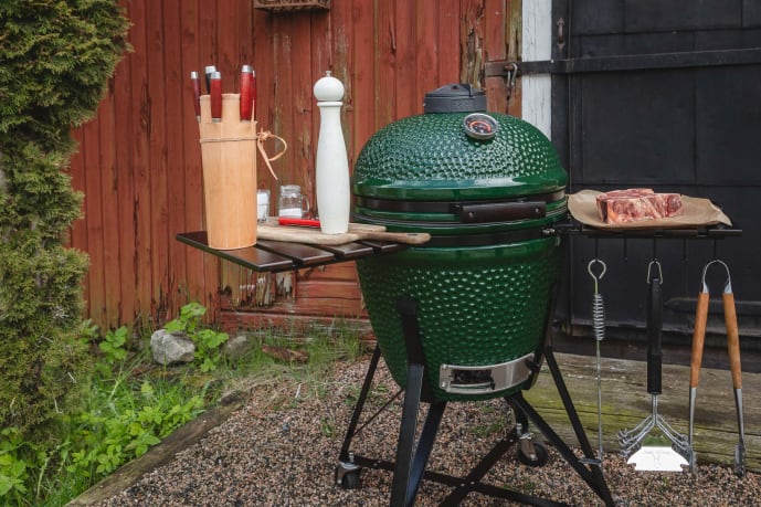 kamado-grill-keramisk-grill-sumo-midi-gronn