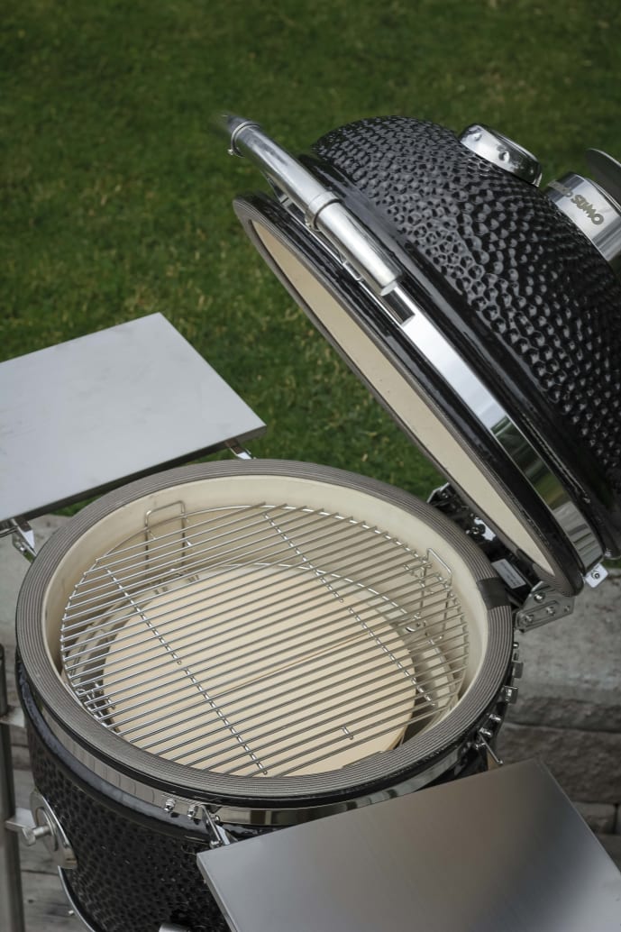 kamado-grilli-keraaminen-grilli-signature-midi-musta