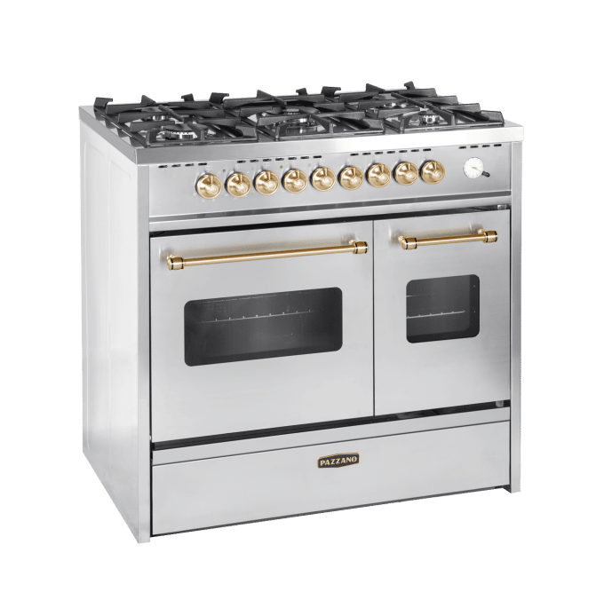 cuore-gasskomfur-90-cm-2-ovne-rustfri-borstet-messing