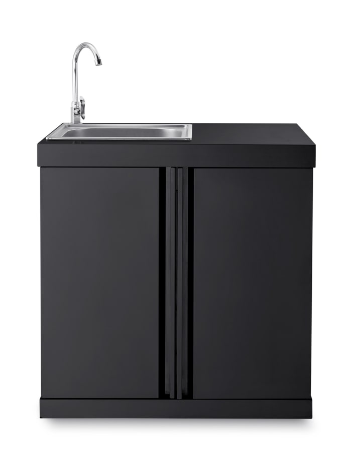 outlet-black-collection-modul-med-oppvaskbenk-og-oppbevaringsskap