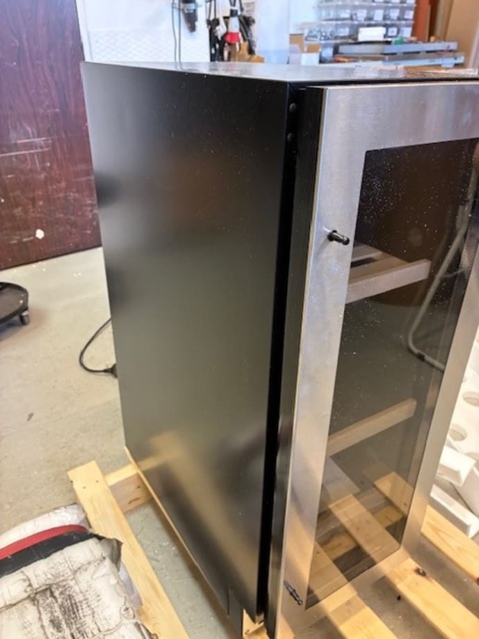 outlet-innbyggbart-olskap-beerserver-30-stainless