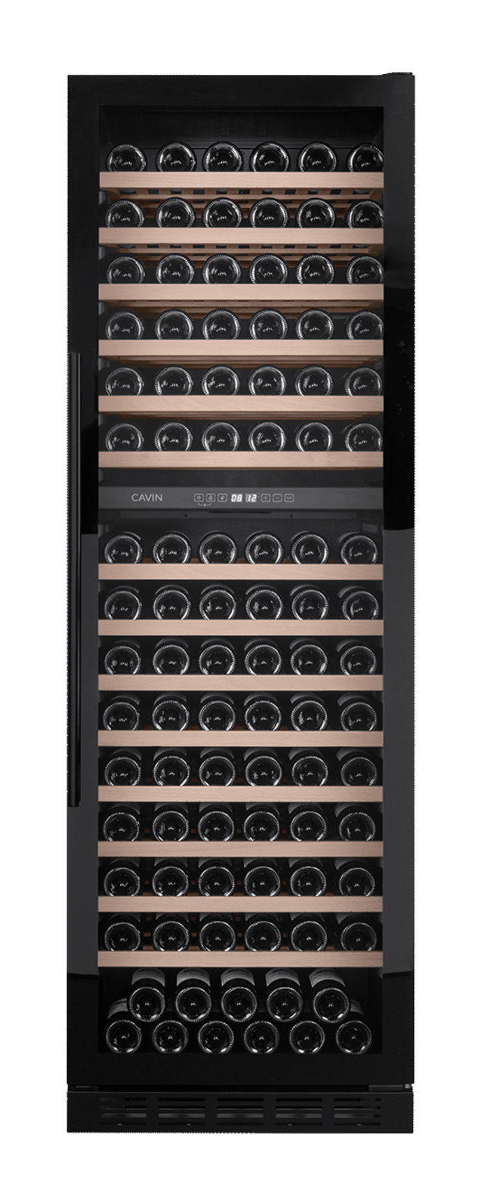 cave-a-vin-encastrable-arctic-collection-151d-fullglass-black