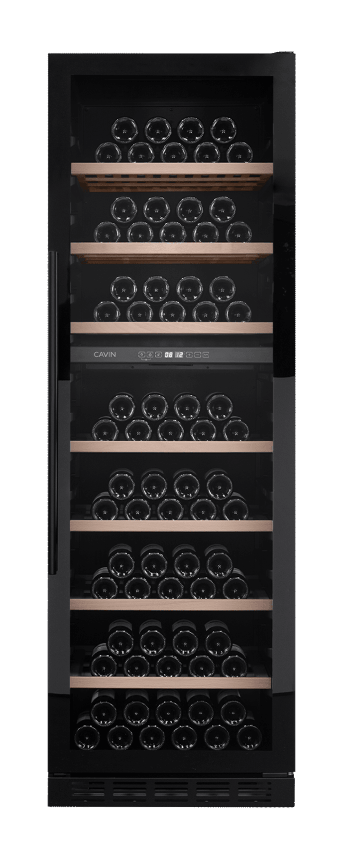 built-in-wine-fridge-arctic-collection-151d-fullglass-black