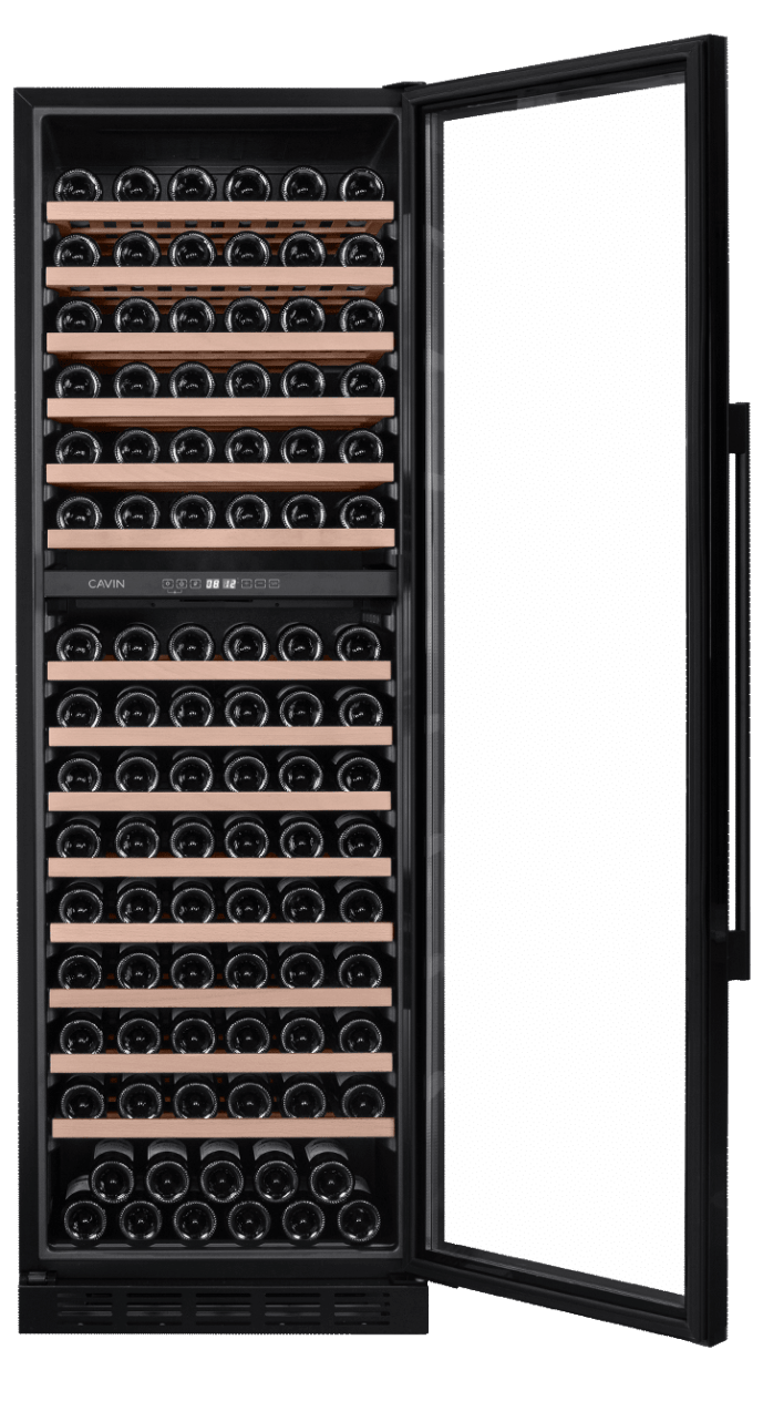 built-in-wine-fridge-arctic-collection-151d-fullglass-black