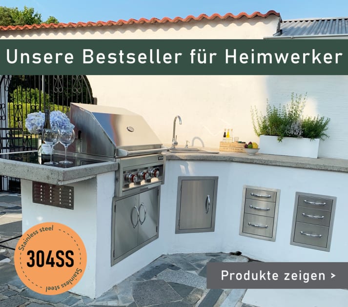 Integrierbare Outdoorküchen