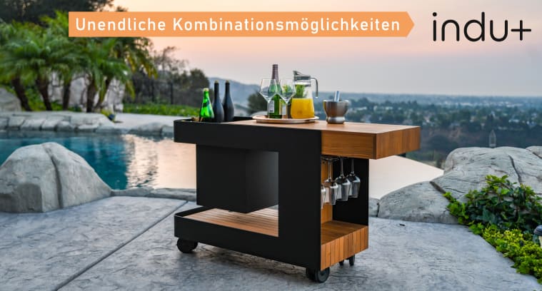 Indu+ - Mobile Outdoorküchen-Module