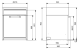 Modular system - Modul mit Kühlschrank 70 cm 