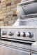 Inox Range - Frittstående gassgrill  med 4 brennere og infrarød brenner