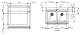 Swing - Modular system - Modul med oppvaskbenk 90 cm