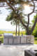 Stainless Collection - Module avec réfrigérateur et casier 