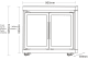 Stainless Collection - Zweitüriger Modul-Kühlschrank 