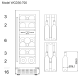 Under-counter wine fridge - WineCave 700 30D Custom Made 