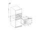 Integrated wine fridge - WineKeeper Exclusive 23S Push-Pull