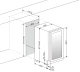 Sisäänrakennettava viinikaappi - WineCave 800 40D Fullglass Black