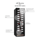 Vapaasti seisova viinikaappi – WineExpert 180 Fullglass Black 