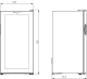 Free-standing beer fridge - Northern Collection 82