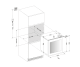 Integrated wine fridge - WineKeeper Exclusive 25D Push-pull