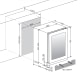 Sisäänrakennettava viinikaappi – WineCave Exclusive 700 60D Push/Pull