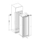 Einbau-Weinkühlschrank - WineKeeper Exclusive 112D Panel Ready Push/Pull 