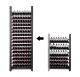 ModuloSteel - Tilleggspakke: Hylle i halv høyde, 72 cm