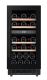 Under-counter wine fridge - Arctic Collection 40D Fullglass Black