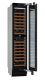Innbyggbart vinskap - Edge 45D Anthracite Black