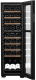 Free-standing wine fridge - Northern Collection 27 Black