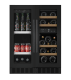 Wine and beer fridge combination package 60 Anthracite Black