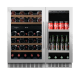 Wine and beer cooler combination package 90 Stainless