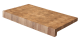 Schneidebrett Eiche - Hirnholz (80 x 45 cm)