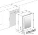 Under-counter wine fridge - WineCave Exclusive 780 60D Push/Pull 