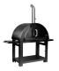 Myoutdoorkitchen - Black Collection - Vedeldad pizzaugn - Denver 