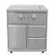 (Outlet) - Inox Range - Module avec brûleur latéral