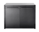 Myoutdoorkitchen - Nordic Line - Arbeidsbenk med dør 120 cm (Svart)