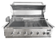 Built-in - Gasgrill til indbygning, med 6 blus