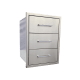 Built-in - Driedubbel inbouwladeblok