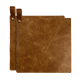 Grydelapper 2-pack – læder (Brun)