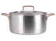 Casserole with Lid 24 cm / 5,65 Litres - Stainless