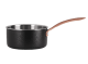 Kochtopf mit Deckel 18 cm / 2,3 Liter – Schwarz