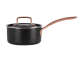 Kastrull med lock 16 cm / 1,6 liter - Svart