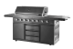 Black Collection - Fritstående Gasgrill med 6 brændere og infrarød PowerSear Zone