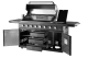 Black Collection - Fritstående Gasgrill med 6 brændere og infrarød PowerSear Zone