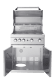 Stainless Collection - Cuisine indépendante - Sacramento (Inox)