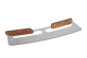 Halbmond-Pizzaschneider - 35 cm