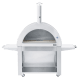 (Outlet) - Stainless Collection - Træfyret pizzaovn – Chicago (Rustfri)